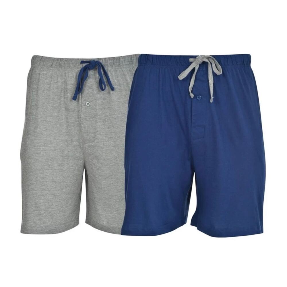 NWT Hanes Men’s Pajama Shorts, 2-Pack, Cotton, Size 3X